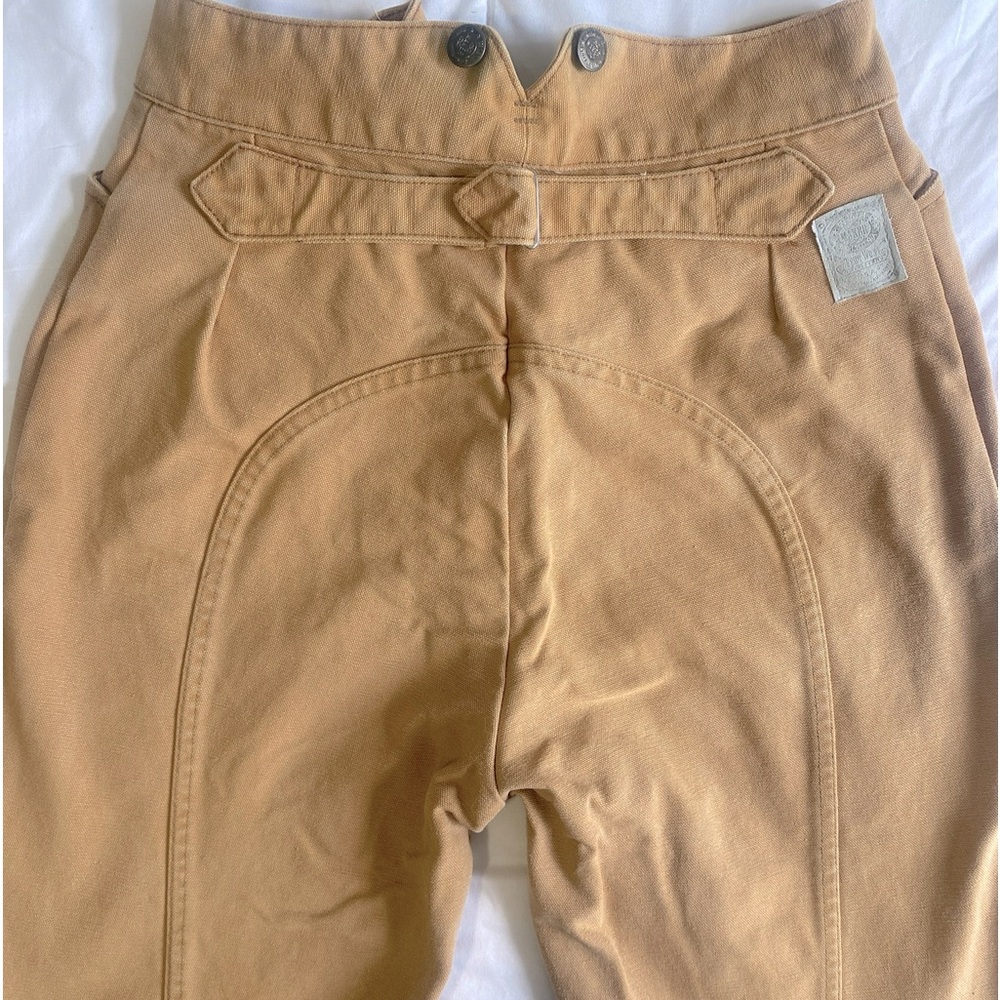 Wah Maker saddle seat equestrian canvas horse riding pants